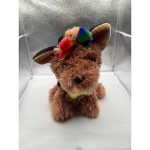 JoJo Siwa BowBow Dog Plush Rainbow Hair Bow Stuffed Animal‎ Puppy Toy Gift